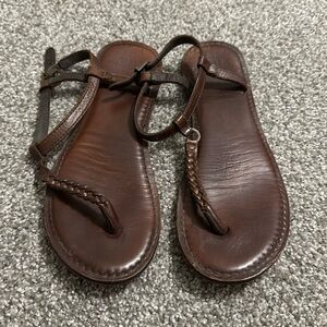 Abercrombie & Fitch Leather Sandals Size 7